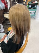 ヘアースペース 練馬店(hair space COCO) アンブレラカラー多め襟足ボブ