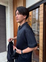 ツネ ヘアアンドヘッドスパ(TsuNE hair&head spa)&nbsp;アップバンク　かきあげセンターパート