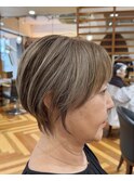 華やかに魅せる！上品ショート