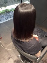 インフィックス(INFIX)&nbsp;結べる長さの切りっぱなしボブ・美髪縮毛矯正
