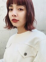 フィフス(fifth) ◇暖色系カラー × オン眉ワイドバング◇