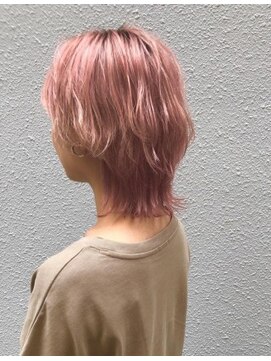 レボルトヘアー(R EVOLUT hair) 《Kim》ピンクアッシュ　ウルフ