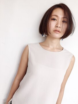 モアナ バイ ヘッドライト 沖縄南風原店(Moana by HEADLIGHT) 切りっぱなしボブ☆N.カラー