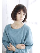 リーニアプラスエヌ(LINHA +n)&nbsp;20代30代40代　ダークアッシュで大人ボブ【長浜】♯593