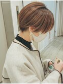 【pupula勝田】マッシュショート/ハイライト/グレージュ