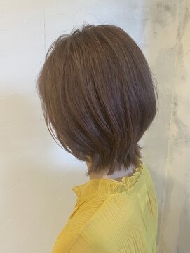 ソレイユ イワタ(SOLEIL IWATA) 小顔見え◎くびれミディ×マロンベージュ