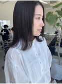 ストレートミディアム／アッシュグレー