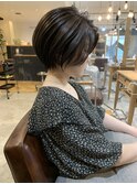 【THiRD 浅野】テラコッタカラーショート