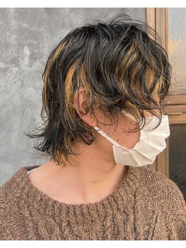 クララデアンシュシュ(Kurara de UN CHOU CHOU) 無造作ハイライト