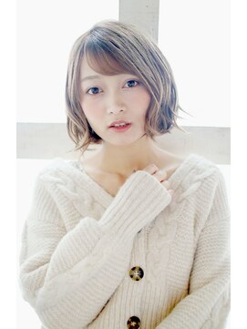 ゴッドハンド 横浜店 ふんわり外はねカールボブスタイル