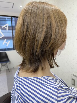 アデプト 北千住店(adept) ウルフ風くびれレイヤー[北千住/韓国/レイヤーカット/顔まわり]