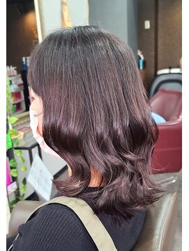 リアンシエル(LienCiel) ★伸びてきた根元が気になる方必見！バイオレットグラデーション