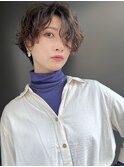 【morio池袋】グランジパーマショート♪