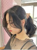 韓国顔まわりカット/顔まわりカット/フェイスレイヤー