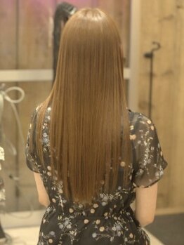 ジョナ(Jona)の写真/【福山/曙町】ナチュラルで自然なストレートに＊艶のある美しい髪を叶えます！