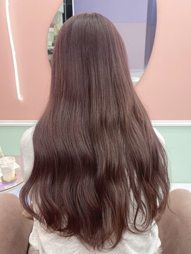 ガーランド(Girland) 【girland】ラベンダーピンク/韓国風/レイヤーカット