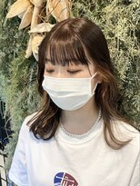 ゼスト 三鷹店(ZEST)&nbsp;【ZEST三鷹 平野葵】インナーカラー×ベージュカラー