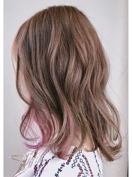 レイルバイエクラート 大宮西口店(REAIL by ECLART) ピンクベージュ×キャンディーピンク(インナー)