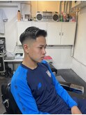 メンズカットマッシュパーマカルマパーマフェードツーブロック