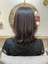 シアエミュー 新越谷店(SHEER emu)&nbsp;肩ハネミディアムレイヤー/ラベンダー