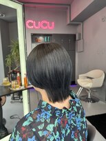 クク 那覇国際通り(CUCU)&nbsp;#ブルーカラー#ツヤカラー#ツヤトリートメント