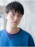 好感度大◎爽やかビジカジくせ毛風春パーマショートW南越谷