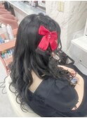 ガーリースタイル/心斎橋/ヘアメ/セットサロン