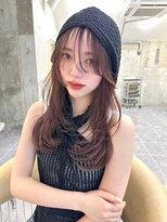 サイン 表参道(SIGN)&nbsp;韓国ヘアーハッシュカットレイヤーカットグレージュブリーチ無し