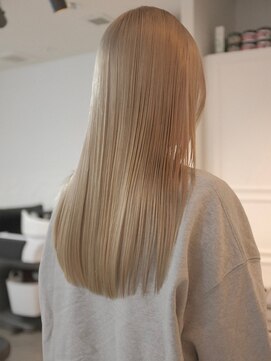 ミーム 原宿 表参道(meme) ダブルカラーハイトーンカラーケアブリーチインナーカラー#原宿