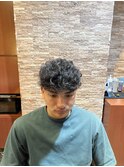 銀座 スペインカール フェード <理容室>
