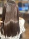 スロー(SLOW)の写真/根本が伸びても目立たない自然になじむストレートをご提供いたします◎お悩みなどお気軽にご相談ください。