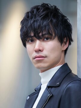 カインド 南青山(hair&make up KIND) 波巻きツイストスパイラル波打ちパーマサーフカールメンズパーマ