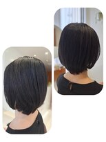 ユーフォルムギンザ(y-Forme Ginza)&nbsp;丸みボブへスタイルチェンジ♪