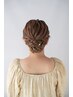 金箔or銀箔で綺麗め大人ヘアセット《500円相当のアクセ付き》￥5,500⇒￥4,500