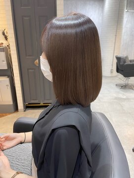 ジーナ 福岡天神(Zina) [Zina福岡天神]ボブ/ワンカール/簡単スタイリング/前髪/似合わせ