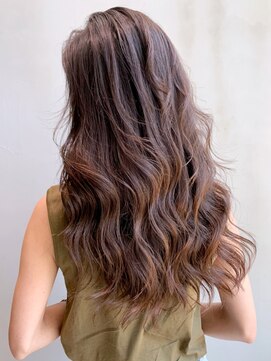 シオン(shion) ロングくびれヘア韓国ヘア顔周りレイヤー_ba301982