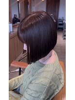 クラン バイ ナチュラル(clan by Natural)&nbsp;前下がりボブ/ショート/トリートメント