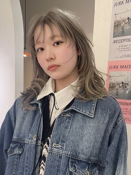 ユルクメゾンシティ 名古屋(JURK MAISON CITY) 【SHO STYLE】透明感ミルクティーグレージュ