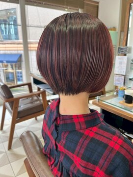 バブ バイネオリーブ(Bab by neolive) ココアベージュ/チェリーレッド/小顔/ハイライト/自由ヶ丘