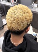 MEN’S HAIR/サーフカール/刈り上げセンターパート/北堀江☆