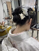 サンクチュアリ ウィズエデン 京橋店(Sanctuary with eden)&nbsp;タイトリボンアレンジ