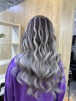 ラピス 横浜(Lapis) バレイヤージュ風エクステ