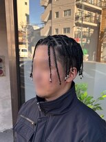 ヌーク 押上店(NooK) 地毛ブレイズ/ブレイズ/特殊ヘア/メンズ