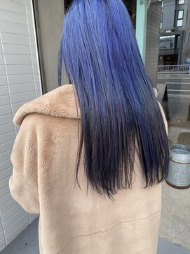 エイミー(amy.) ブルーパープルハイライト