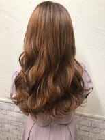 シュリット(schritt)&nbsp;ナチュラルオレンジベージュカラーブリーチなし渋谷内田
