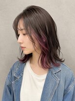 エストアール フクオカ 福岡博多店(est-r. Fukuoka)&nbsp;福岡/博多/インナーカラー/イヤリングカラー/ブリーチ