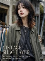 ヘアセラヴィ 雨ヶ谷(hair C'est La Vie)&nbsp;ヴィンテージシャグレイヤー
