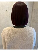 ロッカヘアエジェ(ROCCA hair eje.)&nbsp;シンプルボブ×艶カラーイメチェン