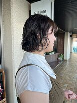 フィルム(FiLMs)&nbsp;ショートミディ/ボブパーマ/顔まわりカット