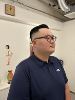 バーバーカリミチ(Barber karimichi)&nbsp;七三分けスキンフェード